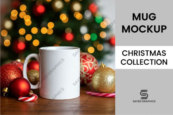 Download Christmas White Mug Mockup PNG - Mug mockup Collection