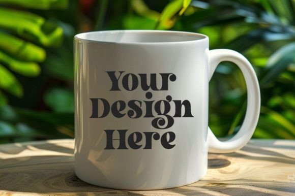 Download Green Nature Coffee Mug Garden Mockup - Premium Resources