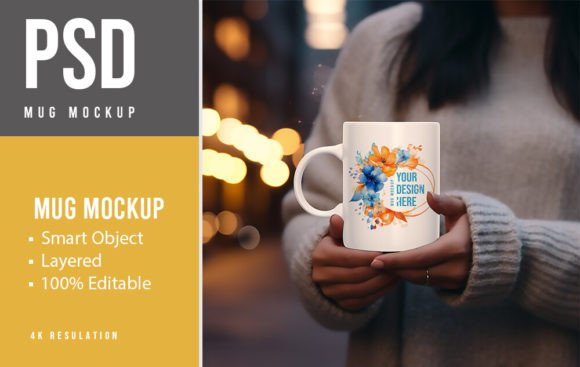 Download PSD Mug Mockup - Mug mockup Collection