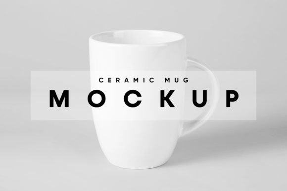 Download Standing Ceramic Mug Mockup - Mug mockup Collection