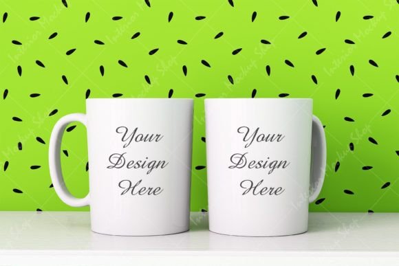 Download Mug Mockup Summer Green - Mug mockup Collection
